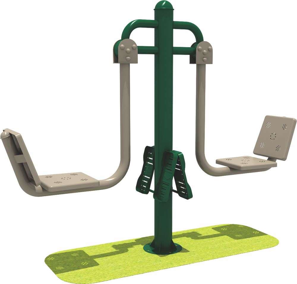 leyu.com乐鱼健身器材 限位双人坐