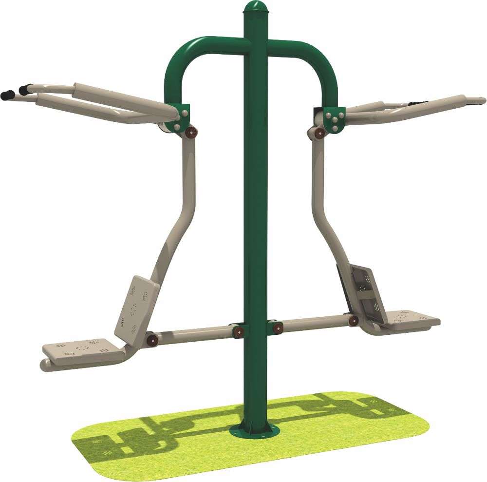 leyu.com乐鱼健身器材 限位双人坐