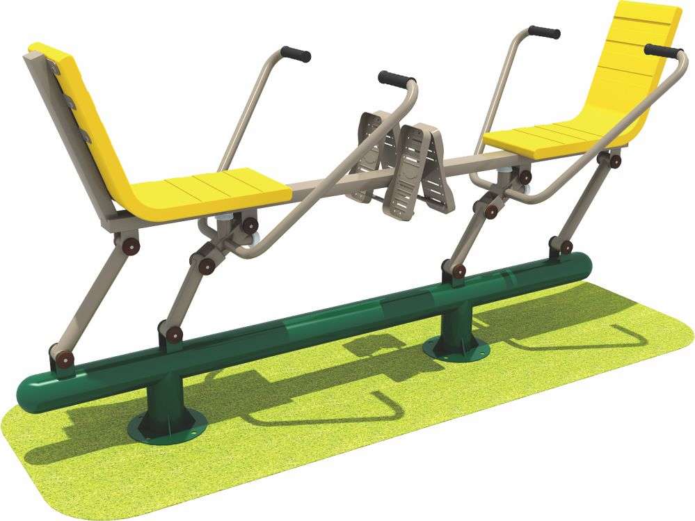 leyu.com乐鱼健身器材 双人坐推器