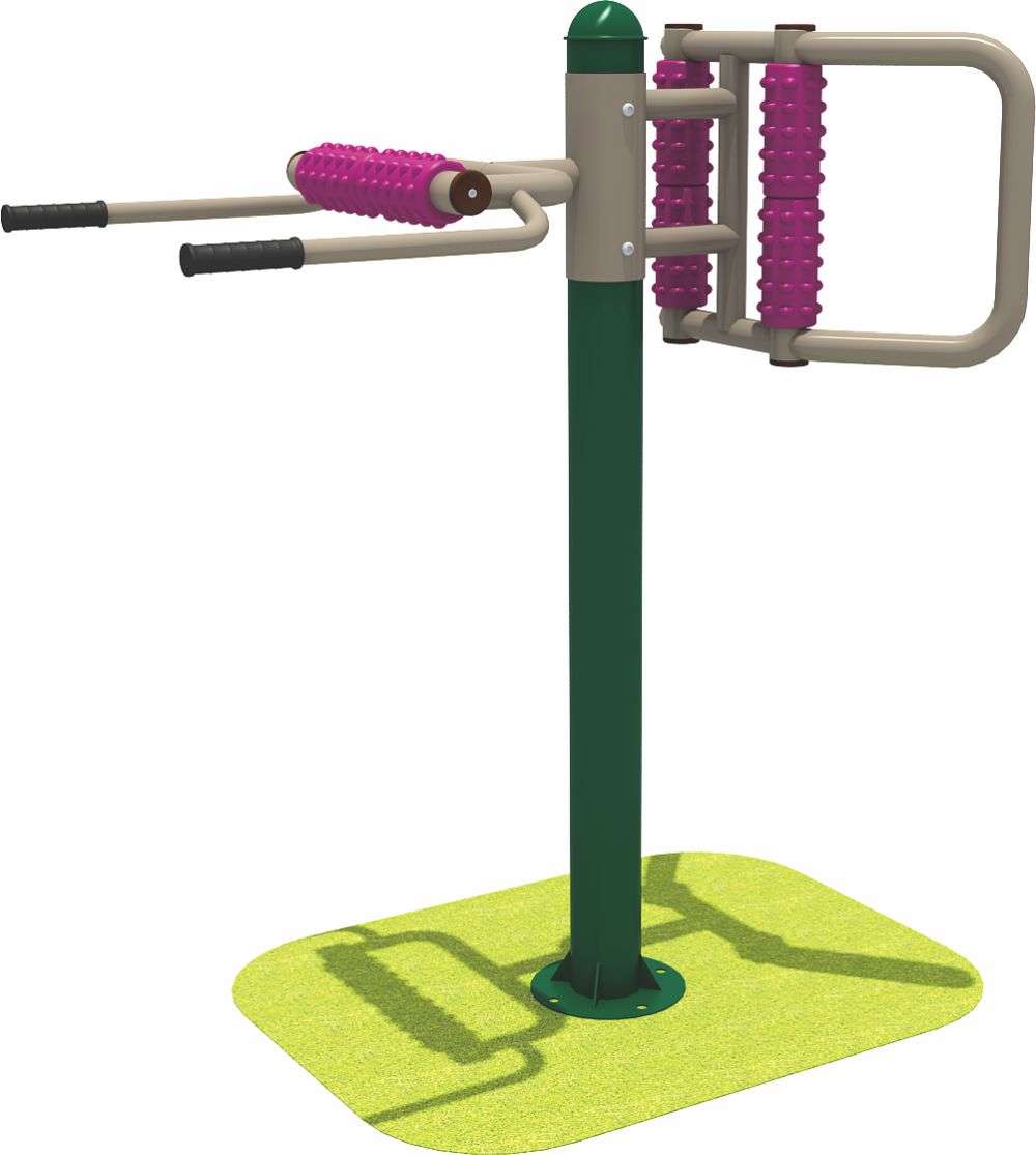 leyu.com乐鱼健身器材 双人腰背按