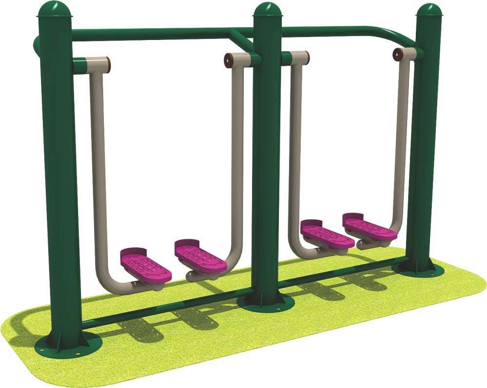 leyu.com乐鱼健身器材 双人漫步机