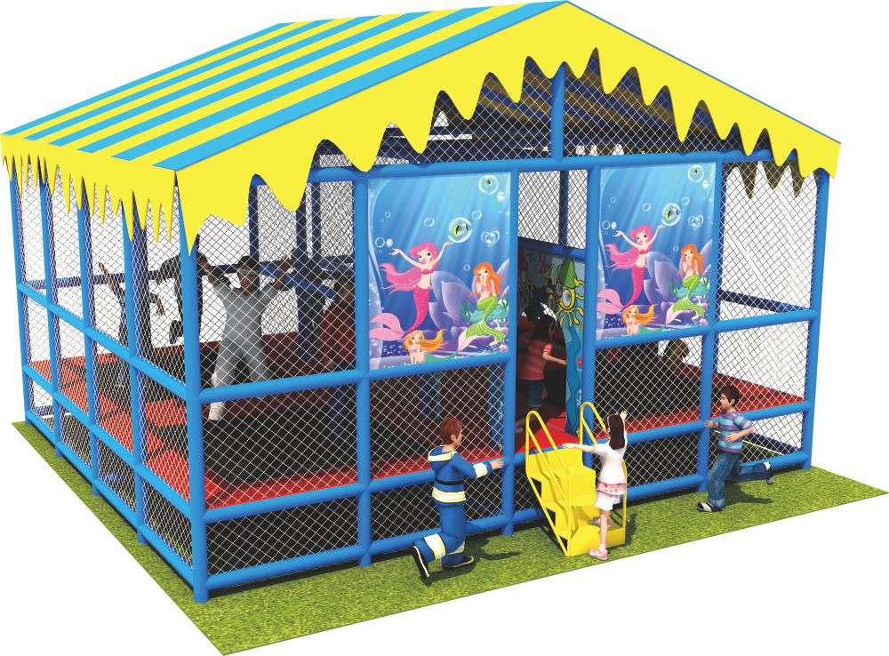 蹦床乐园 leyu.com乐鱼圆形蹦床